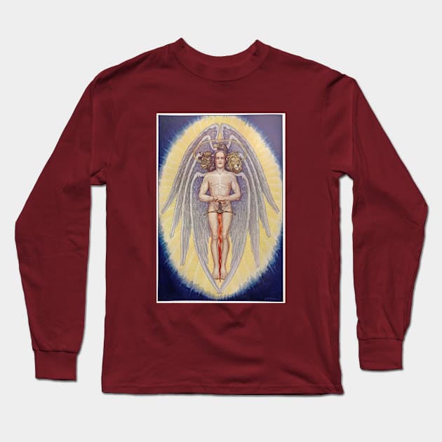 The Cherub of Ezekiel Long Sleeve T-Shirt by Star Scrunch